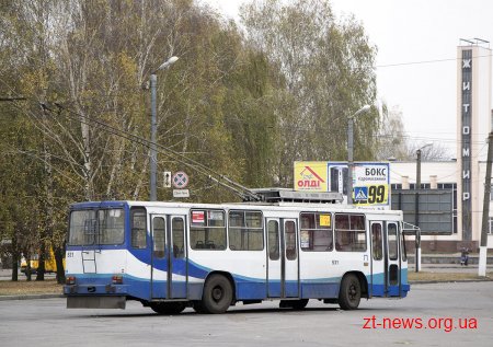 У Житомирі мікрорайон Польова один день буде без тролейбусів