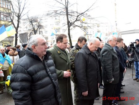 В День Соборності України житомиряни створили "Ланцюг єдності"