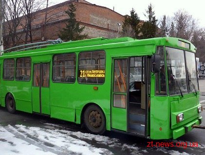 Невдовзі на вулиці Житомира виїдуть тролейбуси з Таллінна
