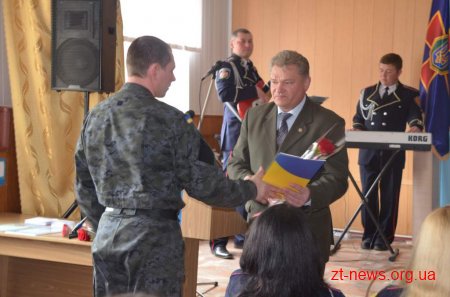 У Житомирі відзначили річницю Національної гвардії України