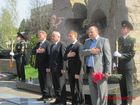Житомир пам'ятає Чорнобильську катастрофу