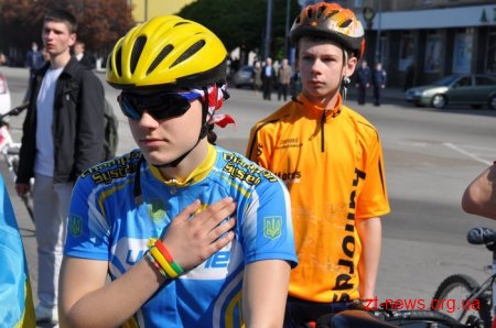 Житомир приєднався до всеукраїнської акції велопробіг «Пам’ять»