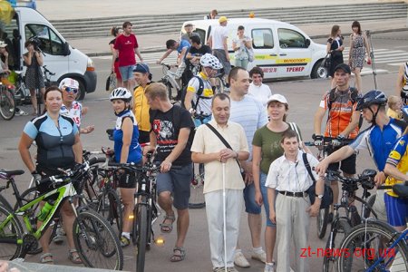 Житомиряни долучилися до Благодійного велопробігу