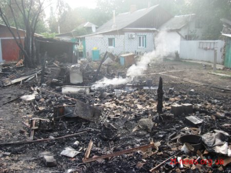 На Житомирщині врятовано від знищення ряд житлових будинків