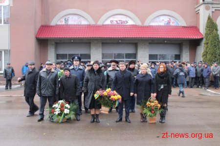 В Житомирі вшанували ліквідаторів наслідків аварії на ЧАЕС