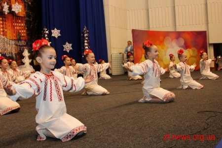 Перший новорічний концерт для дітей у Житомирі