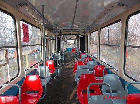 Житомирське ТТУ відремонтувало ще один трамвай