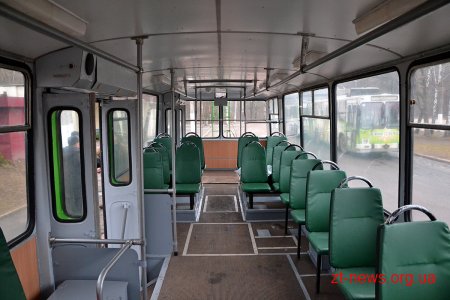 Житомирське ТТУ відремонтувало ще один тролейбус