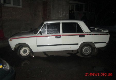 На Житомирщині поліцейські затримали на гарячому автомобільного злодія
