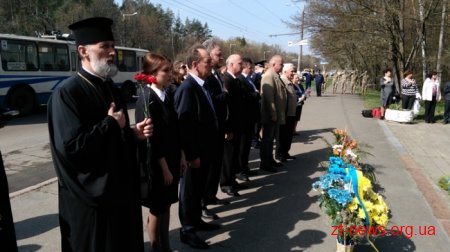 У Житомирі вшанували жертв нацистських таборів