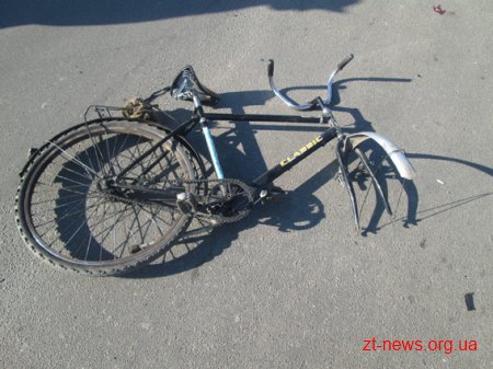 У Бердичеві внаслідок ДТП постраждав велосипедист