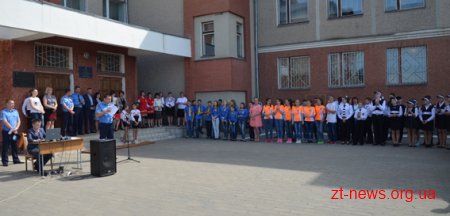 На Житомирщині відбувся зліт юних інспекторів руху з усієї області