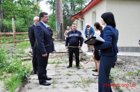 Заступник голови ОДА без попередження перевірив реконструкцію «Орлятка»