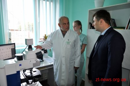 Сергій Машковський відвідав обласний перинатальний центр
