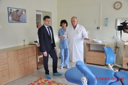 Сергій Машковський відвідав обласний перинатальний центр