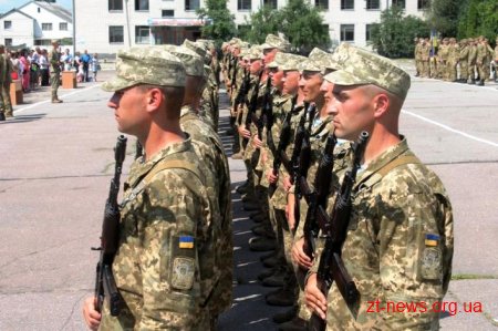 Десантники-призовники присягнули на вірність Україні та її народові