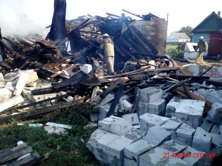 На Житомирщині у житловому будинку стався вибух газу