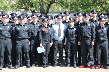 У Житомирі патрульні поліцейські розповіли про 100 днів роботи