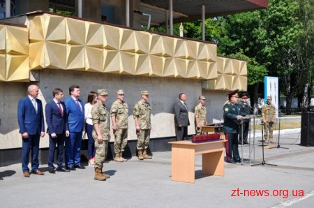 В Житомирі Міністр Оборони України представив нового начальника військового інституту