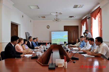 Житомирську область відвідала делегація з Республіки Китай