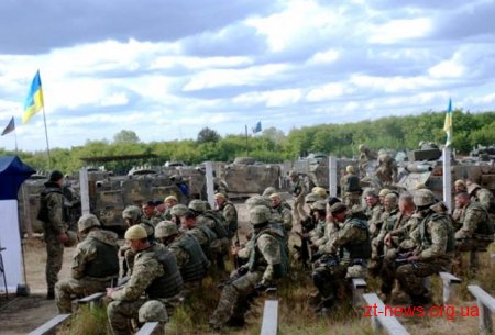На військовому полігоні ВДВ проходять збори резервістів 95-ї бригади