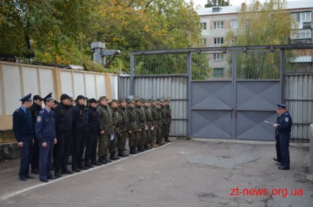 В Житомирі збільшено кількість поліцейських нарядів