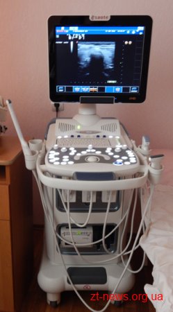 В Радомишльській районній лікарні встановили новий апарат ультразвукової діагностики