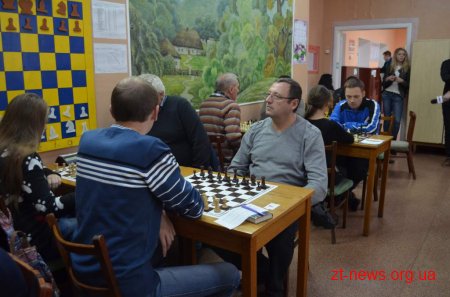 В Житомирі відбувся відкритий чемпіонат міста з шахів