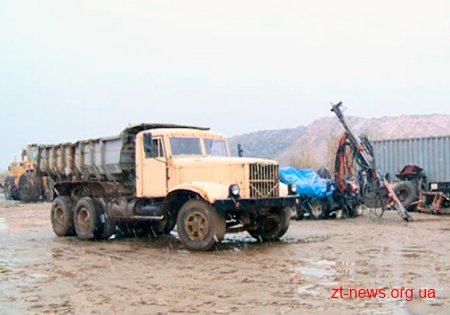 На Житомирщині припинили незаконний видобуток граніту