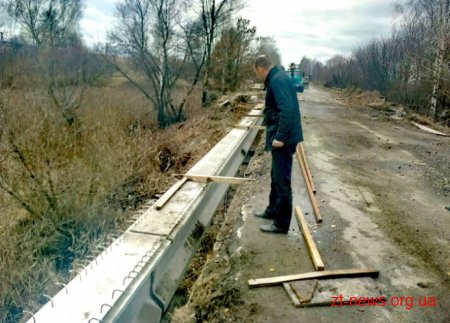 Роман Крисюк перевірив, як здійснюється ремонт мостів на автодорозі Н-03