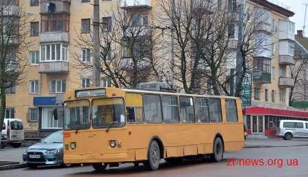 Міська влада розглядає можливість тролейбусного сполучення "Малікова – Паперова фабрика"