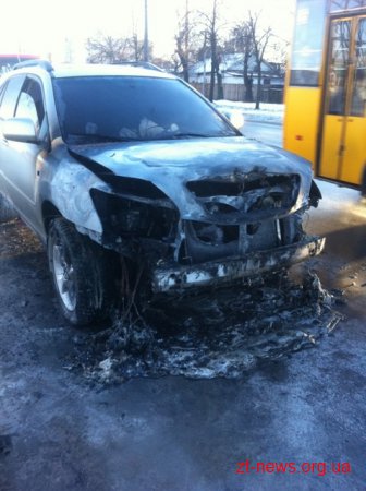 У Житомирі рятувальники ліквідували загоряння двох автомобілів