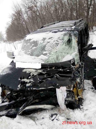 На Житомирщині рятувальники дістали 2-х постраждалих з понівеченого авто
