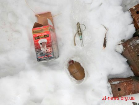 На Житомирщині в обікраденому будинку поліція знайшла гранату та наркотики