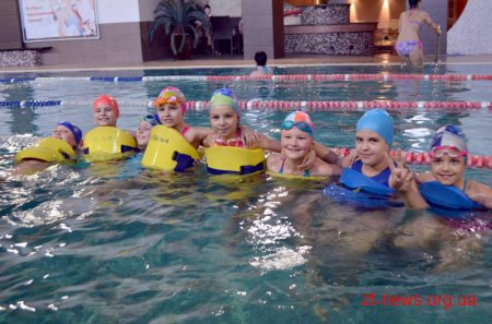 На базі комплексу «LIME fitness» розпочались безкоштовні «Уроки плавання» для дітей