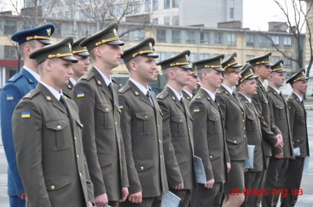 Цими вихідними у Житомирському військовому інституті відбувся 137 випуск молодих офіцерів