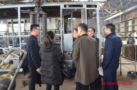 Делегація представників китайського заводу відвідала цех на території депо №1