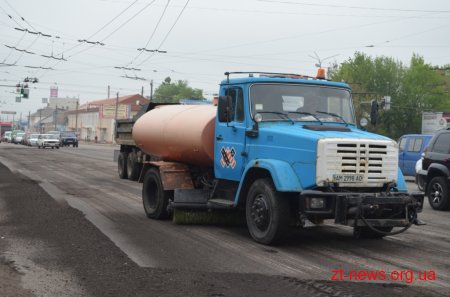У Житомирі розпочали поточний ремонт доріг міста