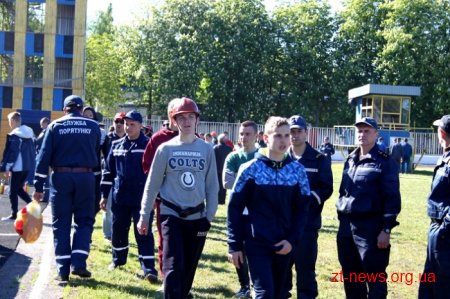 У Житомирі розпочався чемпіонат області з пожежно-прикладного спорту