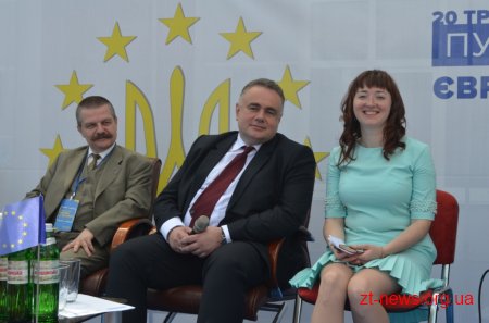 У Житомирі відбулась публічна дискусія «Європейські цінності. Досвід добросусідства»