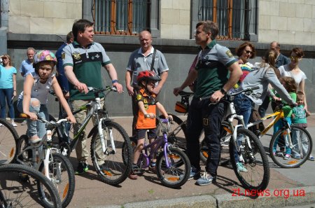 Більше двох тисяч велосипедистів проїхали більше 10 кілометрів вулицями Житомира