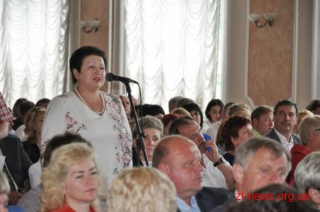 Профільний Міністр зустрілася з представниками освітянської галузі Житомирщини