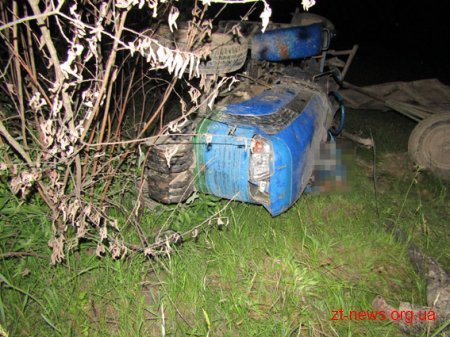 На Житомирщині під колесами трактора загинув його водій