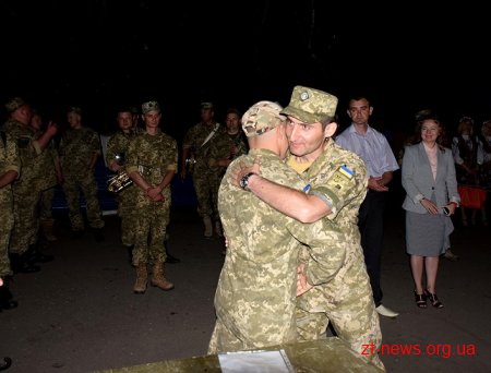 Артилеристи Житомирщини повернулися із зони бойових дій