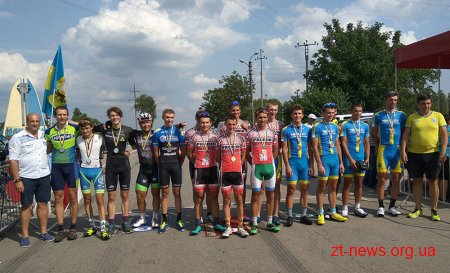 Спортсмени Житомирщини на командному чемпіонаті України з велоспорту здобули 15 медалей