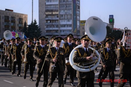 На майдані Соборному відбувся Третій Всеукраїнський фестиваль військових духових оркестрів