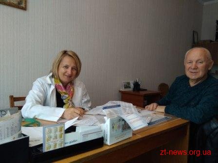 Фахівці обласної лікарні провели медичні огляди жителів Любарського району