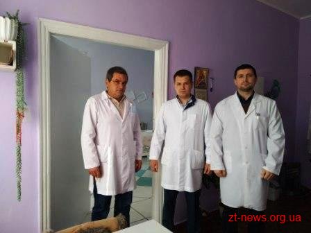 Лікарі області провели огляд жителів Овруцького району