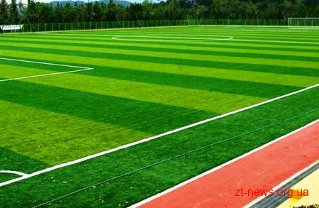 На Житомирщині планують побудувати 15 нових футбольних майданчиків зі штучним покриттям