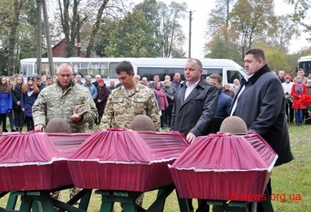 На Житомирщині перезахоронили останки 65-ти воїнів часів Другої світової війни